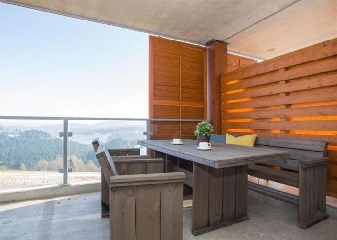 Ferienwohnung Panoramablick Postwiese وينتربرغ المظهر الخارجي الصورة